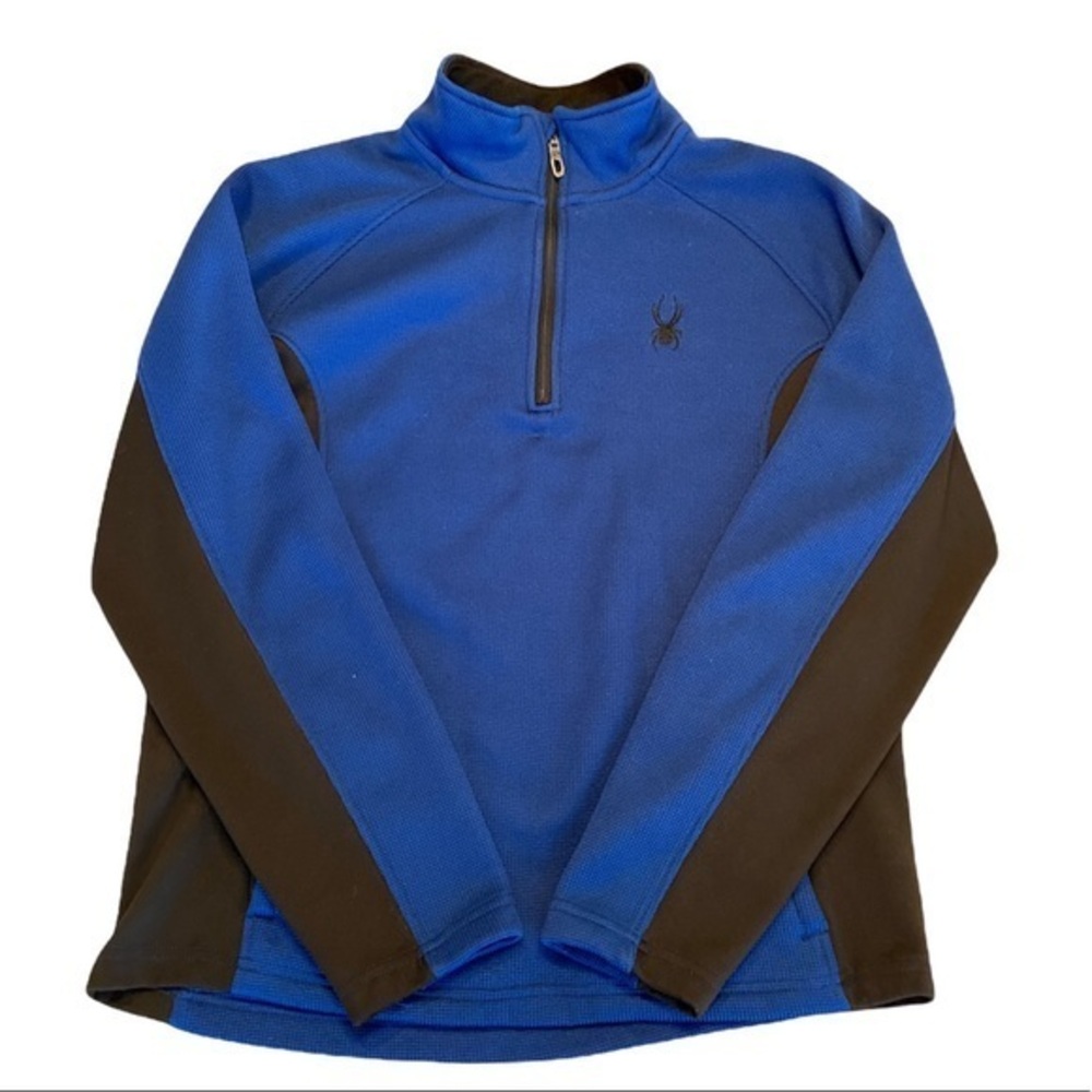copy SPYDER Mens Outbound 1/4 zip up Pullover - sz LG